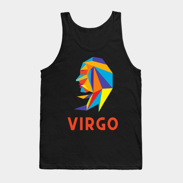 Virgo Zodiac Artwork Tank Top by isstgeschichte